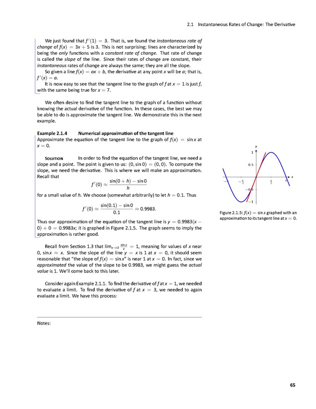 APEX Calculus - Page 65
